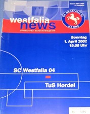 2001/02 Oberliga SC Westfalia