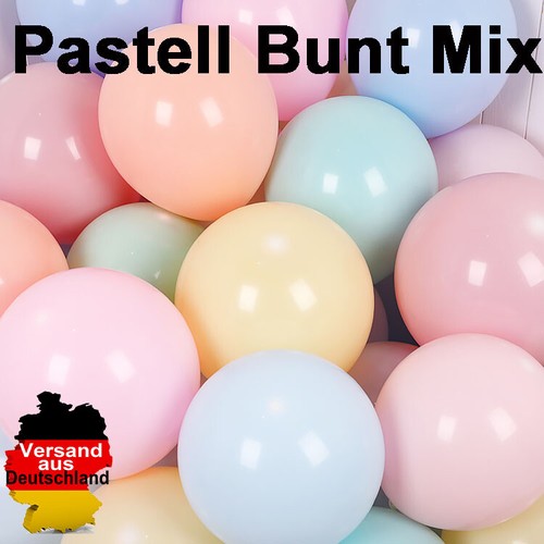 100x 30cm pastellballons - ,