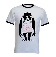 Banksy Lachen Jetzt Affe