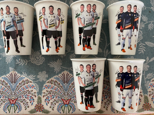 Porzelanbecher dfb 2016 neu - porzelanbecher, 6
