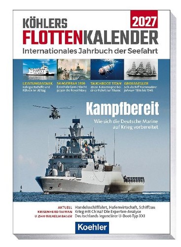 Köhlers flottenkalender 2027 - köhlers,