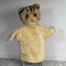 Steiff Handpuppe Katze Vintage