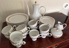 Hutschenreuther Melodie Gold  Kaffeeservice 12 Personen