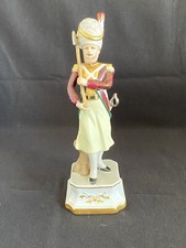 Capodimonte Porzellan Figur Soldat 20 cm hoch Topzustand