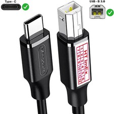 USB-C auf USB B 2.0 Scanner Druckerkabel für EPSON LQ630, LQ-690