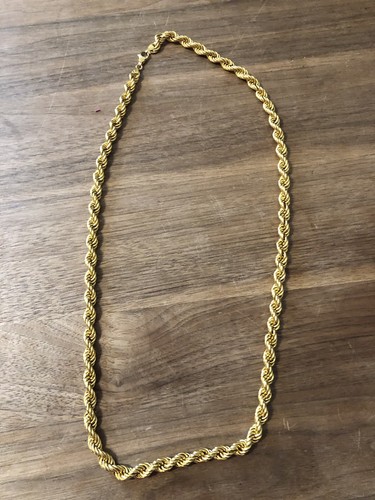 Kordelkette 916 goldkette 22k - kordelkette,