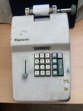 Olympia elektrischer Tisch Rechner Tischrechner Drucker