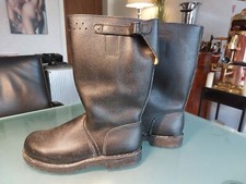KSBW Bundeswehr-Stiefel Knobelbecher Leder-Kampfstiefel schwarz Gr 44 Militär