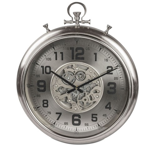 Formano xxl wanduhr silver - wanduhr,