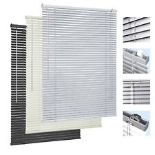 Sekey Alu Jalousie ohne Bohren Klemmfix Fenster Tür Jalousette 25mm Alu-Lamellen