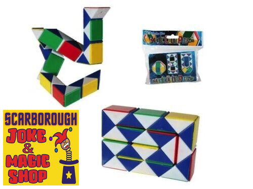 Magic cube puzzle schlange - cube,