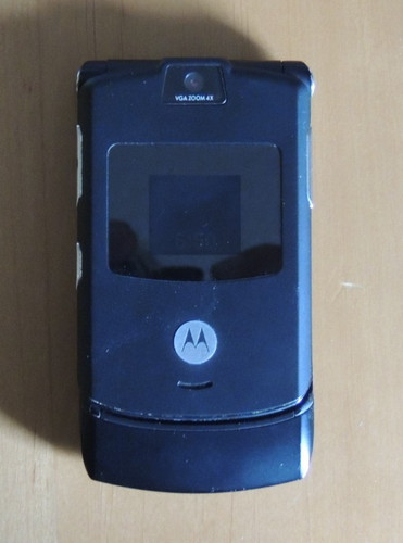 Motorola klapphandy schwarz - motorola,