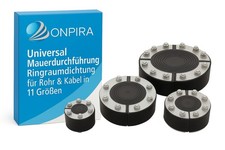 Universal Mauerdurchführung Wand Ringraumdichtung Rohr Kabel Durchführung