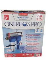 AQUAWATER-Doppelfilterstation mit Filterpatronen und Anti-Kalk/Anti-Korrosionsmi