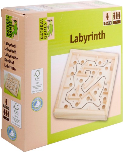 Classic games holz - holz, labyrinth