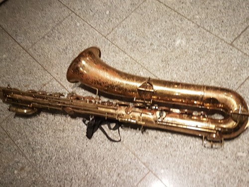 The buescher baritone sax - 50's,