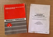 Massey Ferguson MF 300 + Fahrerhaus Bedienungsanleitung M-F 340...399 2. Auflage