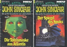 🎅  2 Heftromane: Geisterjäger JOHN SINCLAIR, von Jason Dark, 1984