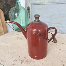 C7023 Antike Emaille Petroleum