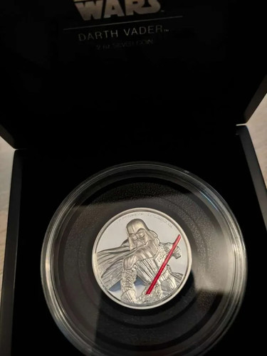 Silbermünze star wars - wars, darth