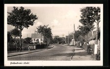 Ansichtskarte Großenbrode, Straßenpartie im Ort 