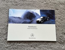 Mercedes Modellautos Prospekt