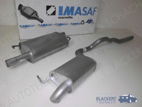 Imasaf auspuff set für - auspuff,