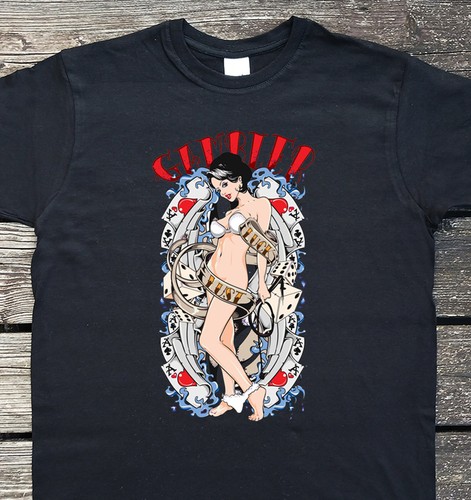 Shirt gambler pin up - gambler,