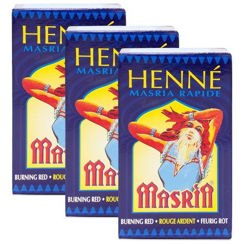 Henna masria feurigrot 3er - henna,