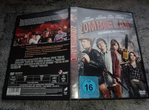 Zombieland dvd woody - -,