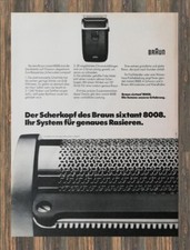 Braun sixtant 8008 - , reklame