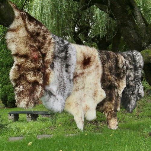 Lammfell schaffell geflammt - lammfell,
