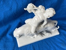 Große Porzellanfigur  Heubach