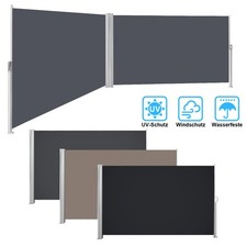 Seitenmarkise Ausziehbar Windschutz Alu Sichtschutz Auswahl Wandmarkise Markise