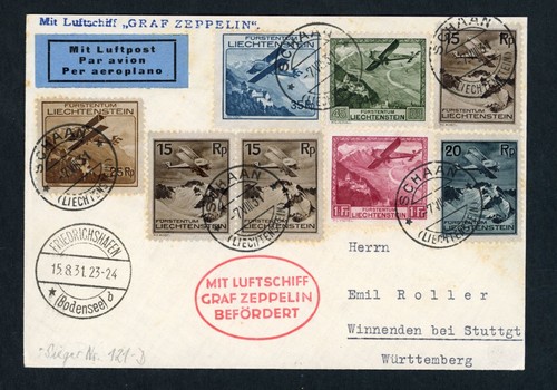 Zeppelin essenfahrt 1931 - zeppelin,