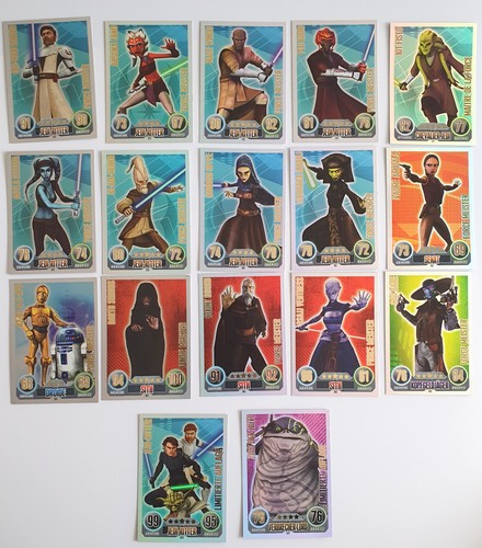 Star wars force attax serie - star, 1