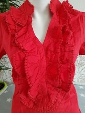 Damen Bluse Hemd Shirt Kurzarm