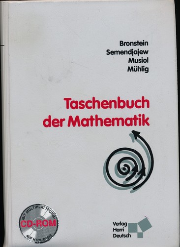 Taschenbuch der mathematik - taschenbuch,