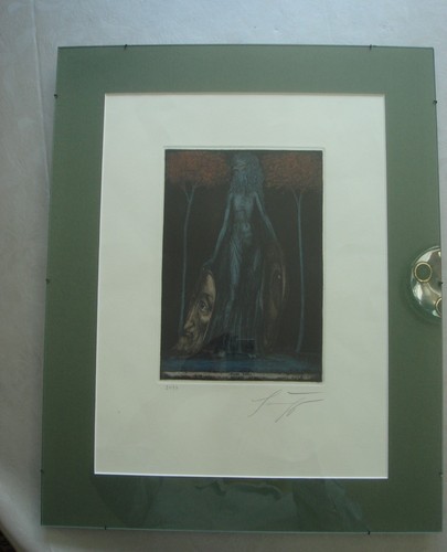 Original bild farb radierung - original,