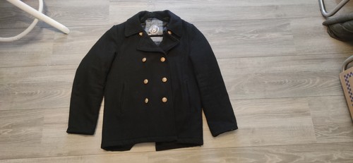 Pea coat marine jacke - pea, gr.m