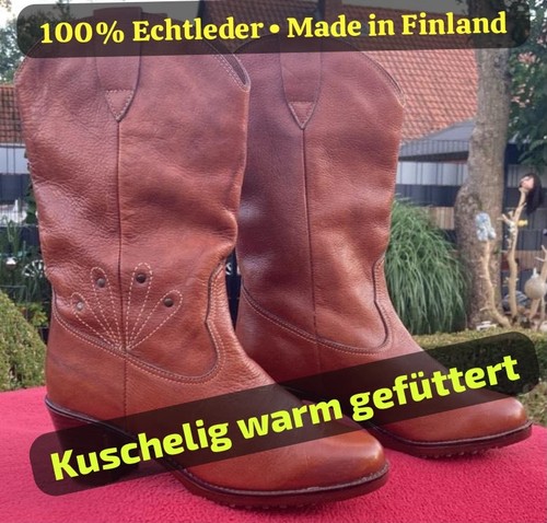 Stiefel western echtleder - stiefel,