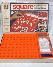 1976 Square Board Game by MB