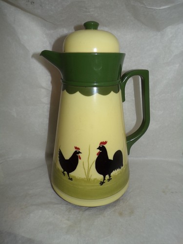 Thermoskanne grün dekor - grün,