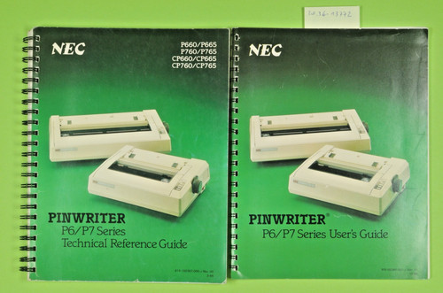 Vintage manual nec pinwriter - vintage,