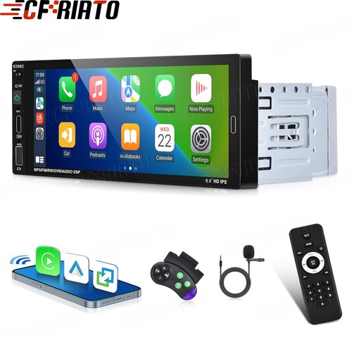 Single 1din autoradio - single, 6.86"