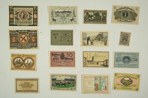 Konvolut kriegsgeld notgeld - kriegsgeld, /