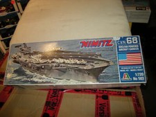 1:720 Italeri Aircraft Carrier USS Nimitz CVN 68 -Vollständig- ?? alter Bausatz