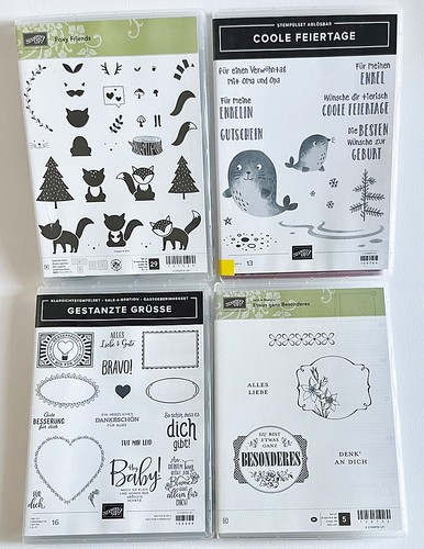 Stampin stempelset 4er - up,