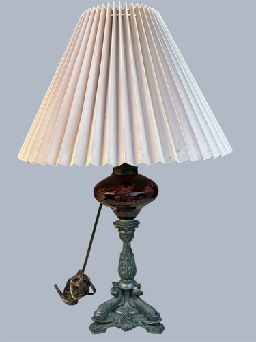 Antike lampe kristallglas - antike,