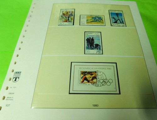 Lindner blätter ddr 1980 - lindner,